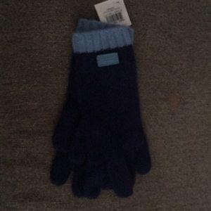 Authentic Coach cashmere / wool gloves